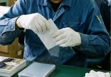 簡易梱包と静電気防止対策